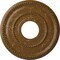Ekena Millwork Valeriano Medallion (Canopies up to 6 1/4"), 12 1/8"OD x 3 5/8"ID x 3/4"P, Smokey Topaz Crackle CM12VASTC - alternate 1